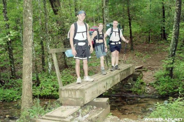 Justus Creek footbridge, GA