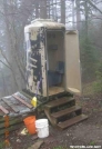 Pecks Corner privy GSMNP by Rain Man in North Carolina & Tennessee Shelters