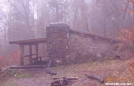 Pecks Corner, GSMNP by Rain Man in North Carolina & Tennessee Shelters