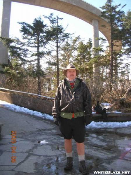 Rain Man at Clingmans Dome, GSMNP