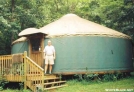 Rainbow Springs yert, NC by Rain Man in Hostels