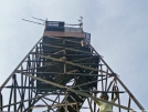 Shuckstack fire tower by Hikerhead in Benton MacKaye Trail