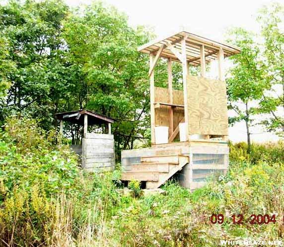 Chestnut Knob Shelter Privys