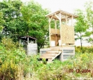 Chestnut Knob Shelter Privys by Hikerhead in Virginia & West Virginia Shelters