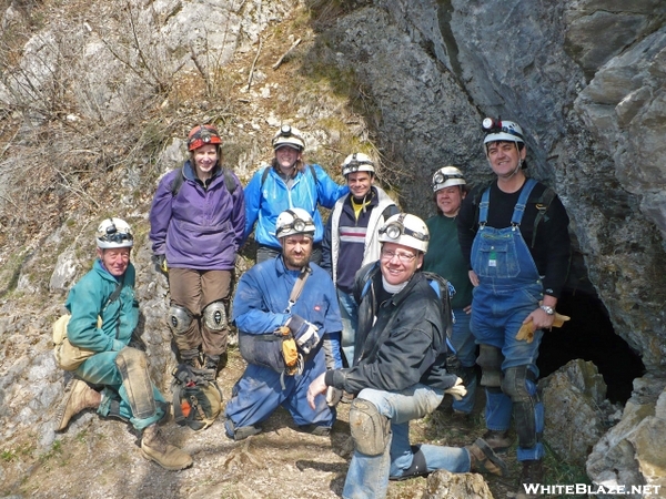 Sgt Rock Goes Caving 3-29-08