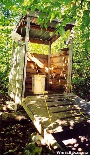 Ore Hill Shelter Privy 1 of 2