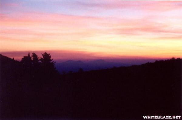 Sunset at Grayson Highlands