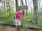 Near Derrick Knob, Up From Treemont Inst. by Loretta in Sign Gallery