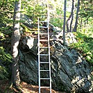 New ladder north of Kent Pond