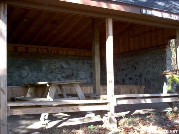 Kirkridge Shelter Interior