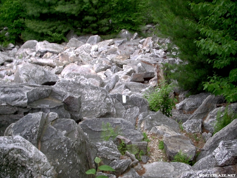 First Rock Climb Nobo Out Of Little Gap