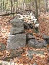 Stone wall S of So Highland Rd