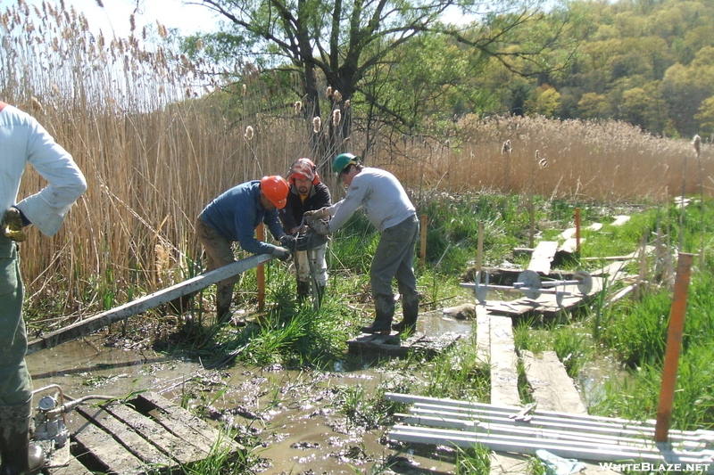 April '10 Pawling Boardwalk Project