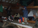 Cooking breakfast and shoes by sasquatch2014 in Maryland & Pennsylvania Shelters