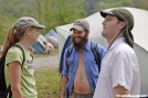 Heather, Castro, and Arwen by Dharma in 2005 Trail Days