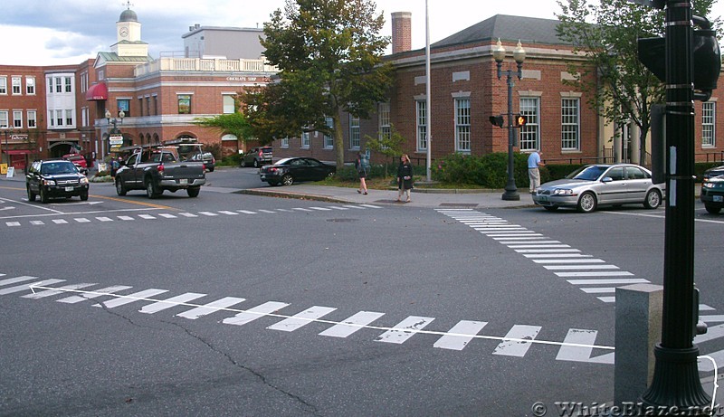 Leaving Main Street in Hanover