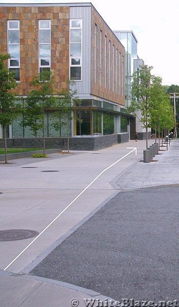 Walking on Lebanon Street in Hanover