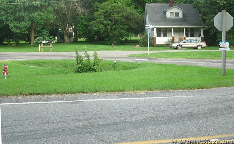 Walking through the outskirts of Pearisburg