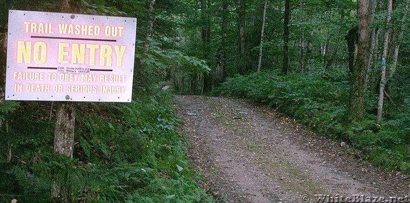 Re-routing of Trail