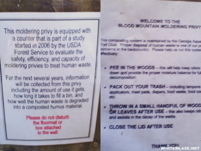 Sign In Privy On Blood Mt. Ga