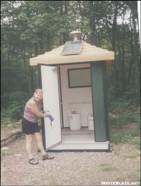 Fancy Privy at Mashipacong Shelter