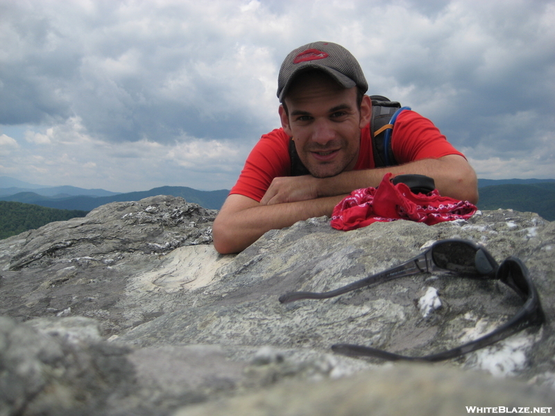 Myself on Mountains to Sea Trail