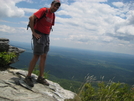 Myself on Mountains to Sea Trail, The Chimneys