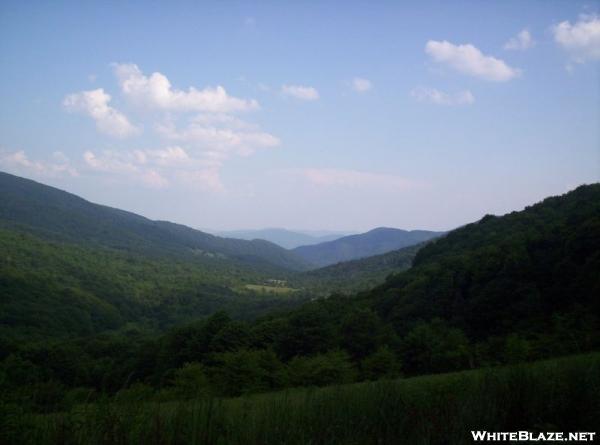 View from Overmountain Shelter