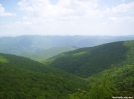 View from Exposed Ridge Trail, north of Little Laurel Shelter