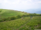 Looking down from Big Bald