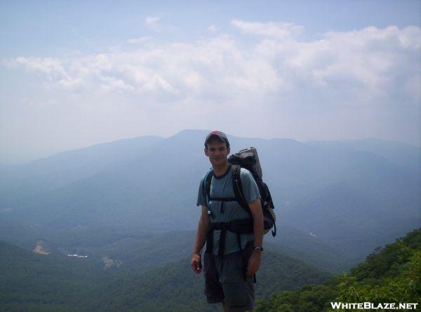 Wilconow just past the summit of Three Ridges