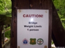 In front of Big Branch Bridge...Be careful! by wilconow in Sign Gallery