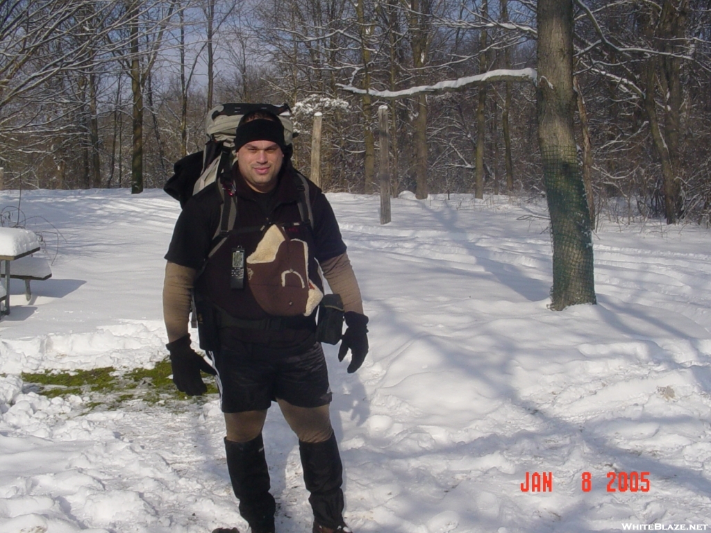 Winter backpacking