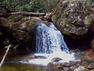 Falls Along Shinning Rock Creek Trail by Summit in Views in North Carolina & Tennessee