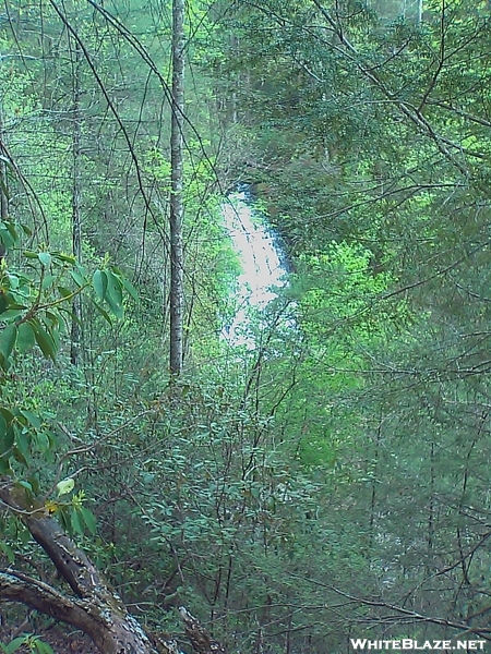 Laurel Fork Falls - Barely Visible