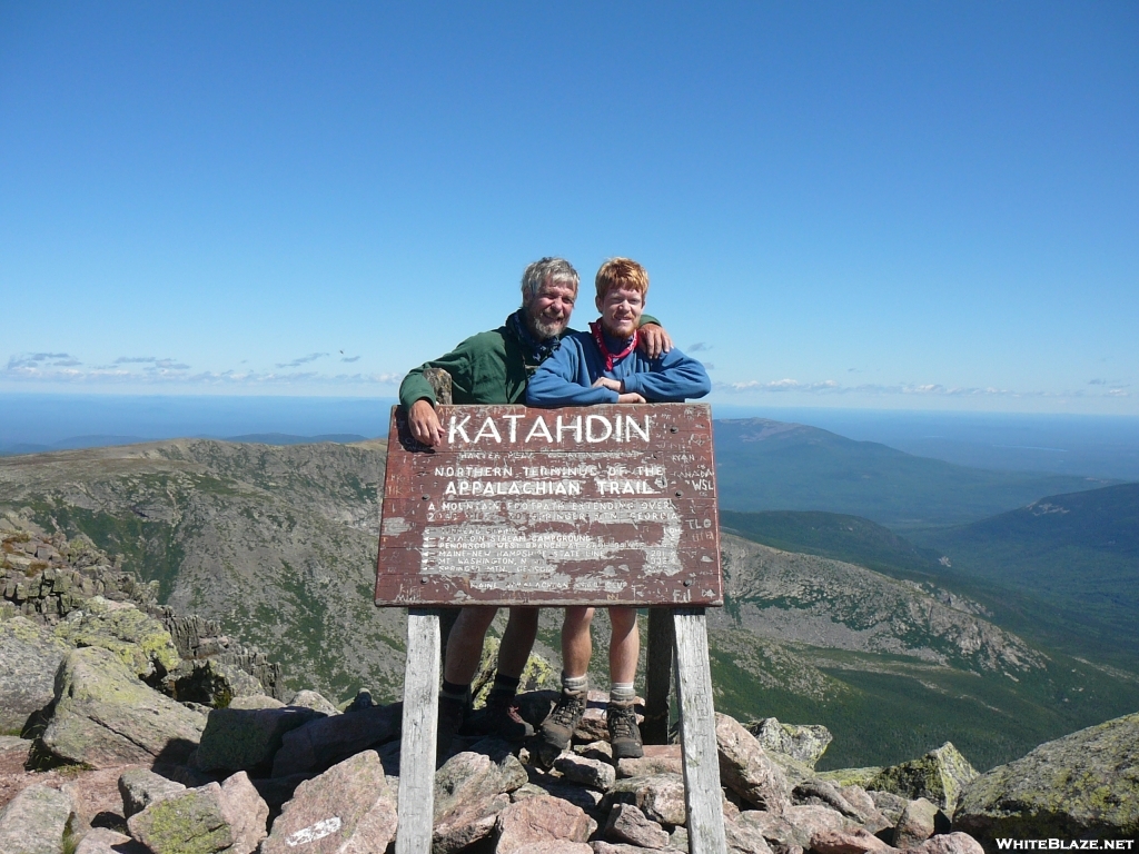 Ancient Mariner & Walking Stick Summit Baxter Peak