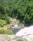 Top of Rainbow Falls by halibut15 in Views in Georgia