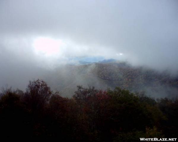 Clearing on Wesser Bald