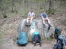 Andrew And Daniel @ Unicoi Gap by Pony in Section Hikers