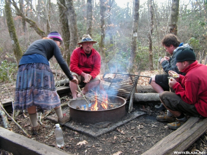 Campfire At Muskrat Creek.