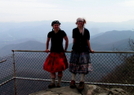 "team Raging Hippie" On Albert Mtn. by nightshaded in Views in North Carolina & Tennessee