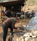 Rock Gap Shelter by nightshaded in North Carolina & Tennessee Shelters