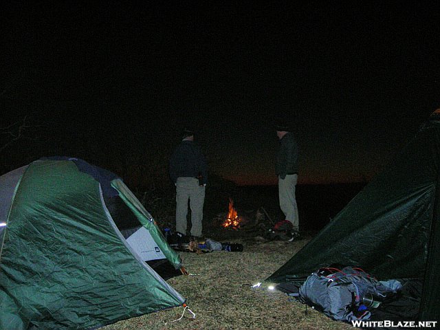 Camp Fire Sat Night At Standing Indian