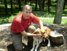 Eli And River1 At The Finger Board Shelter.