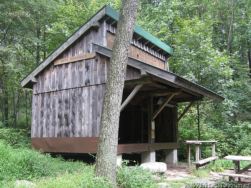 Cove Mountain shelter