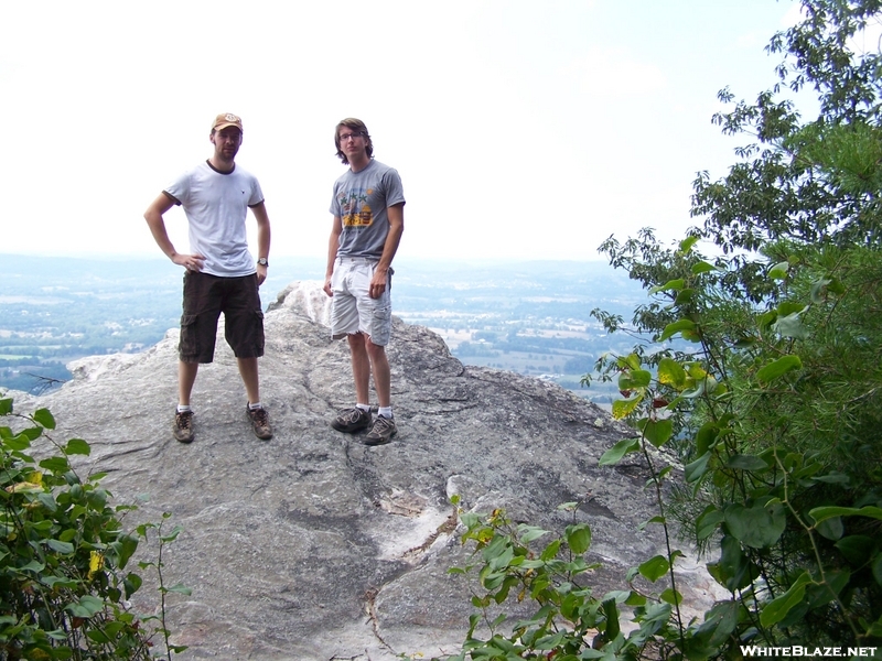 Mtt37849 Hiking East Overlook Of House Mt. Tn