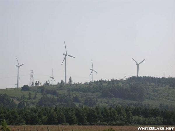 Windmills in Quebec, Canada