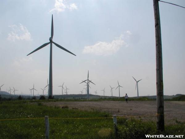 Windmills in Quebec, Canada