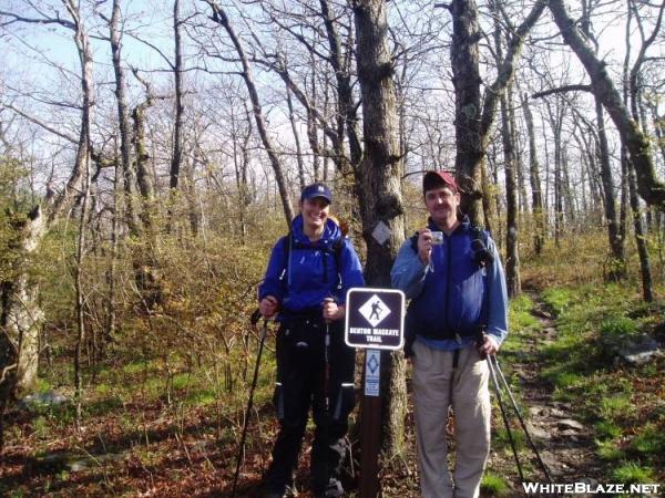 Herbal Essence & Hokey Pokey at trailhead