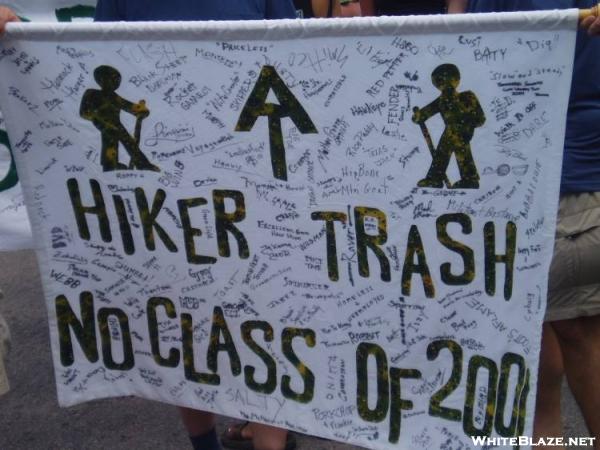 Class of 2001, banner